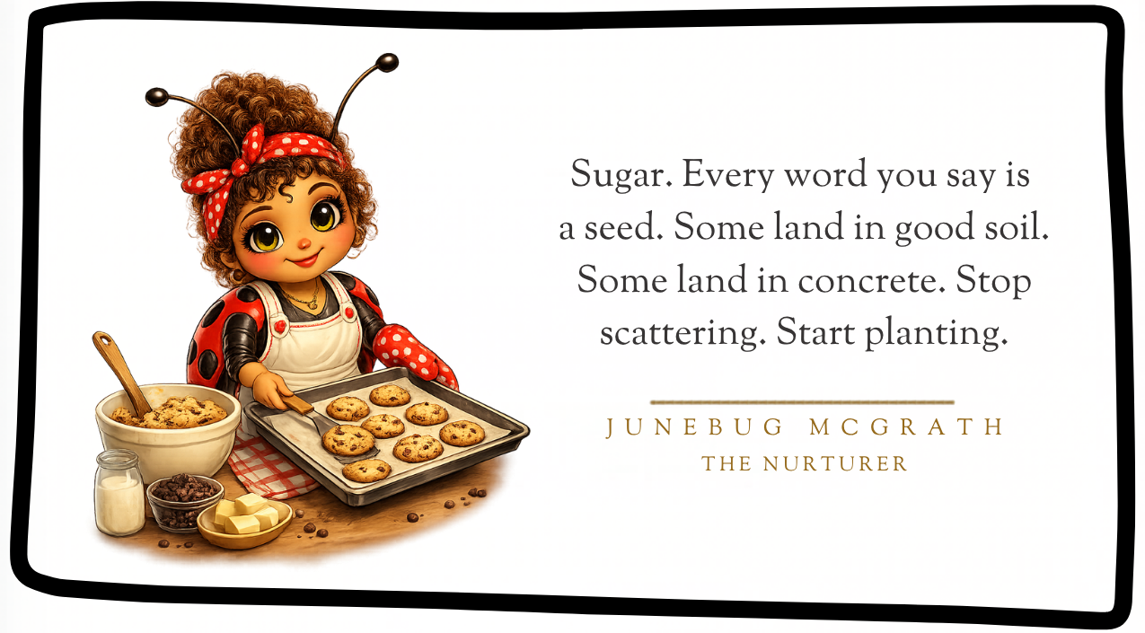 Ladybug wisdom card, chapter 3