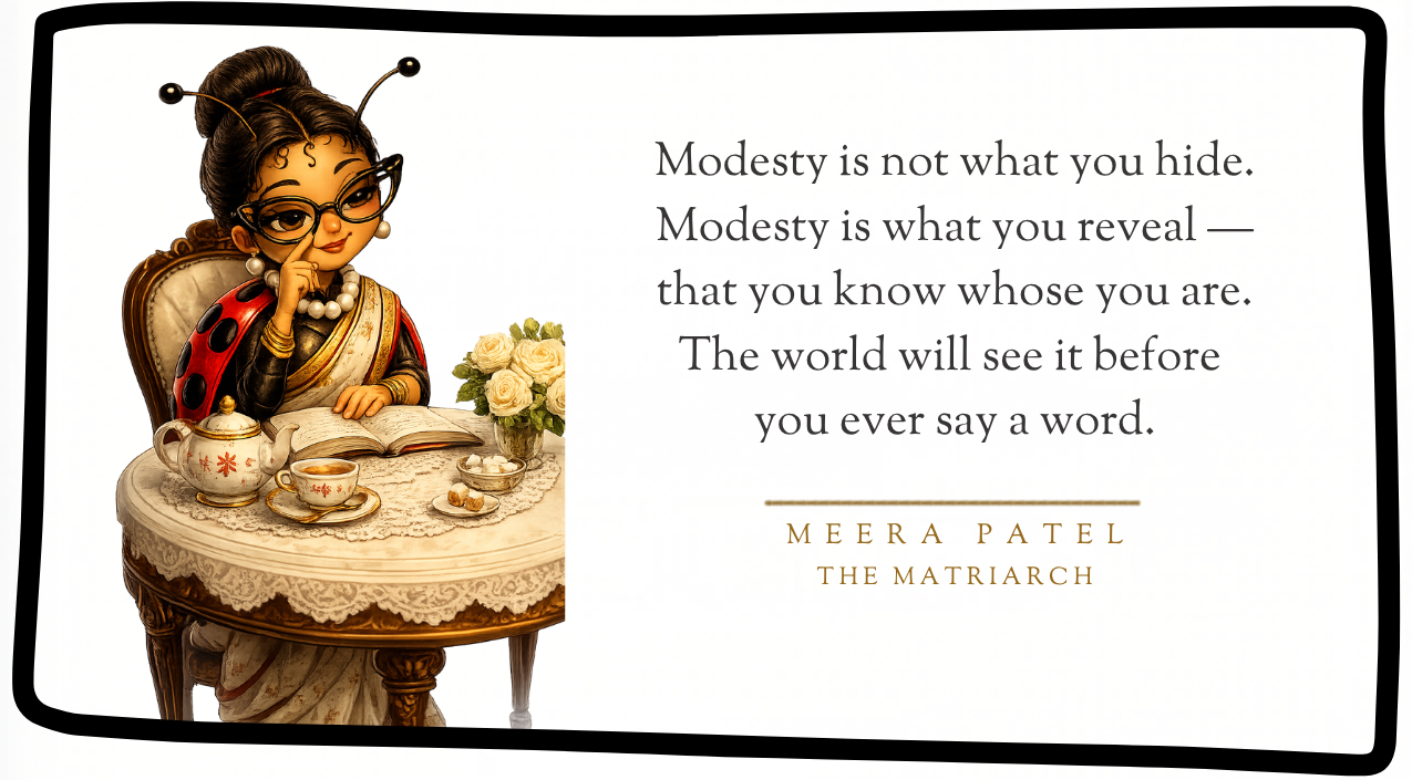Ladybug wisdom card, chapter 4