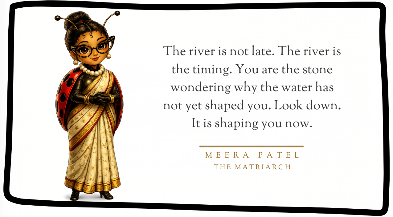 Ladybug wisdom card, chapter 6