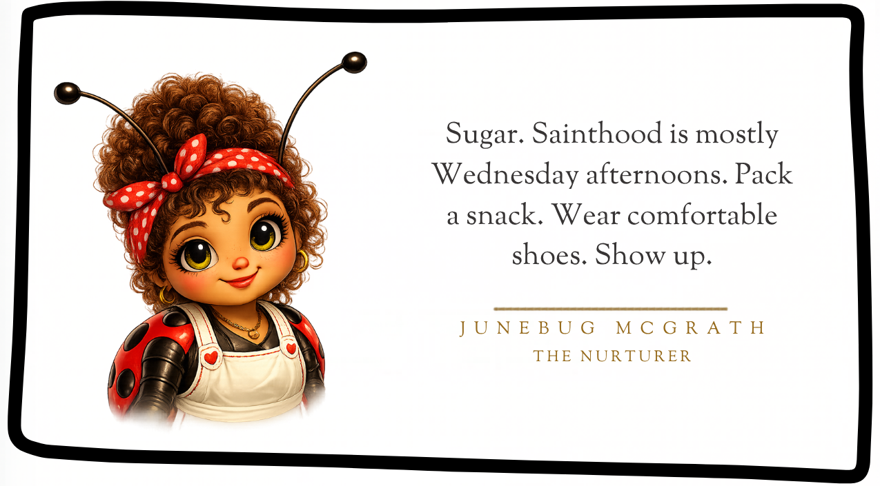 Ladybug wisdom card, chapter 7