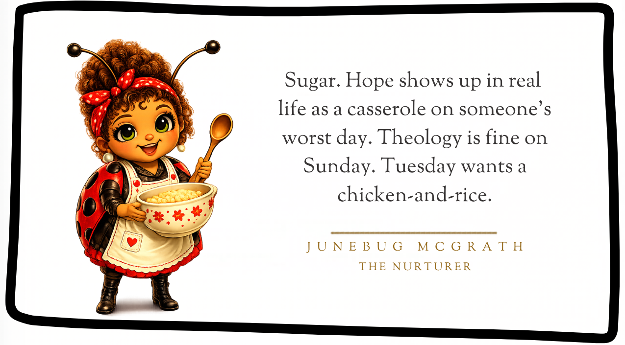 Ladybug wisdom card, chapter 9