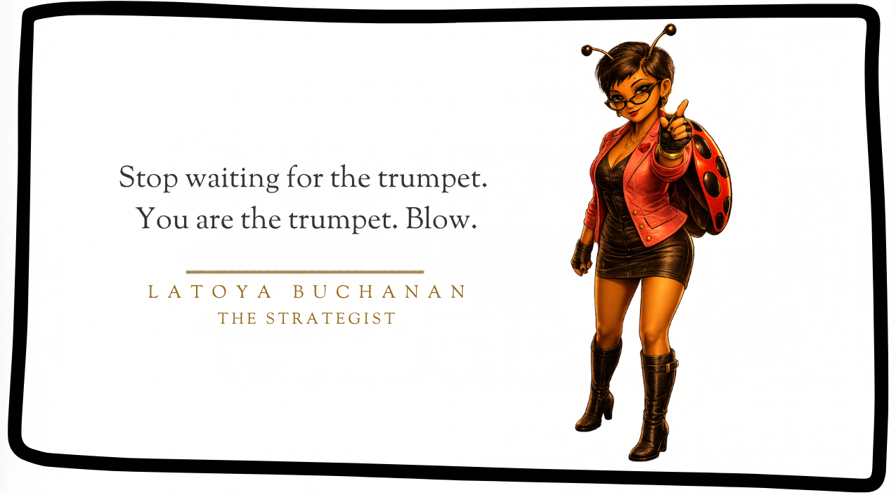 Ladybug wisdom card, chapter 13